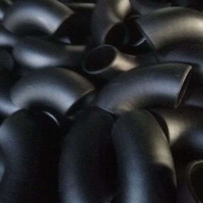 qualité  6 Inch Ansi B16.9 Carbon Steel Pipe Fittings Seamless 90 Degree Long Radius Elbow usine