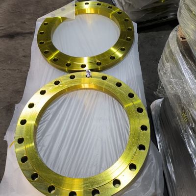 La ligne acier de tuyau a forgé la bride DIN2576 DIN2502 PN10 PN16